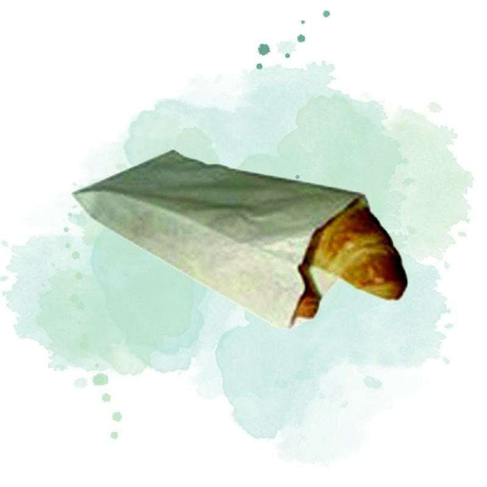 Sac papier tout usage blanc  120x50mm H160mm-1000Pcs