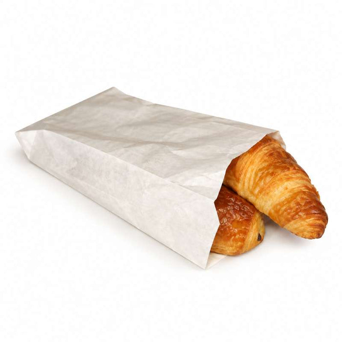 Sac papier tout usage blanc  120x50mm H220mm-1000Pcs