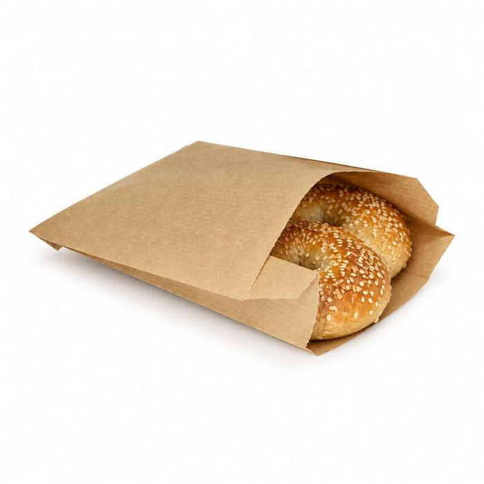 Sac papier tout usage brun  120x50mm H220mm-1000Pcs