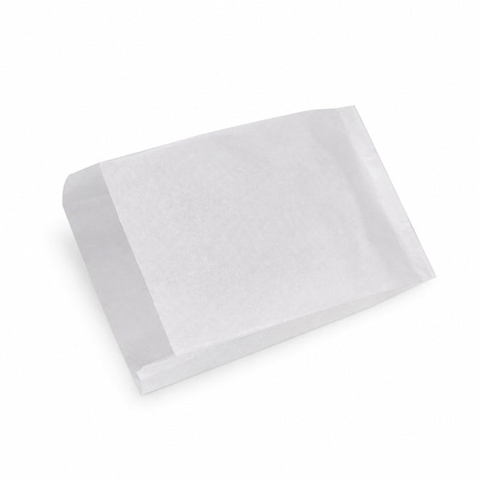 Sac papier tout usage blanc décor croissant  140x60mm H220mm-1000Pcs