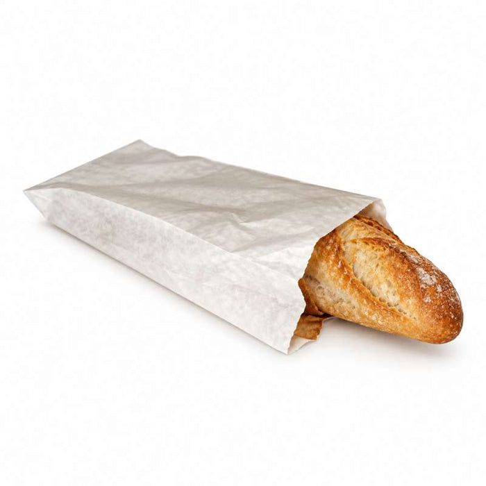 Sac papier tout usage blanc  140x70mm H280mm-1000Pcs