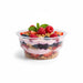 Coupe dessert plastique PET transparent   H35mm 170ml-1000Pcs