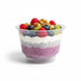 Coupe dessert plastique PET transparent   H68mm 280ml-1000Pcs