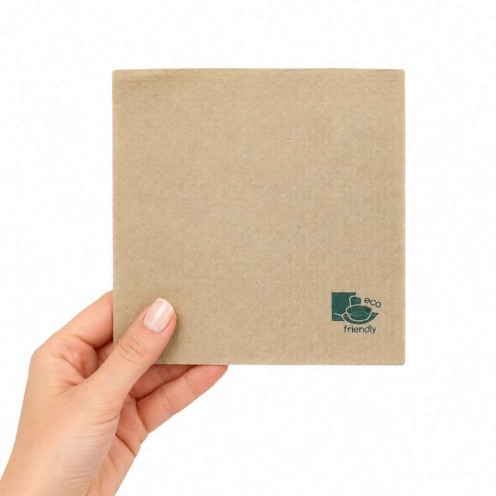 Serviette papier écrue 1 pli  300x300mm-4800Pcs
