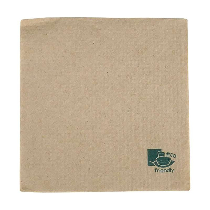 Serviette papier écrue 2 plis  300x300mm-4000Pcs