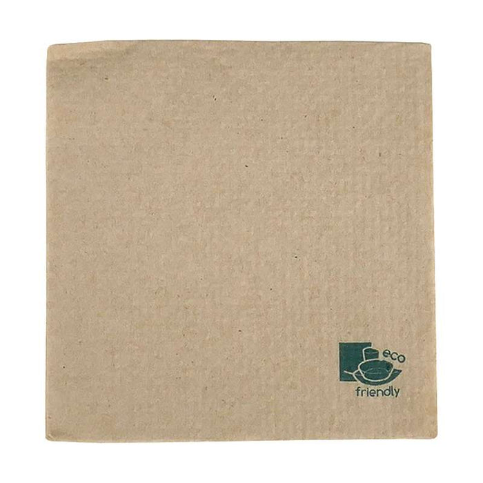 Serviette papier écrue 2 plis  400x400mm-1400Pcs
