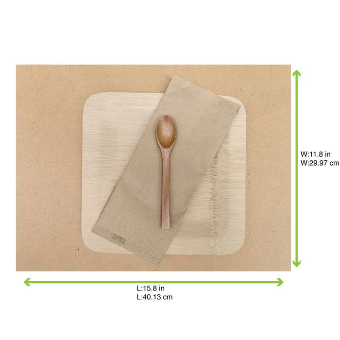 Set de plateau papier beige  300x400mm-2000Pcs