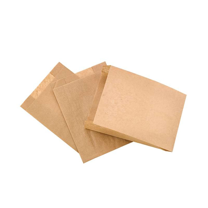 Sac kraft brun ingraissable tout usage  140x70mm H210mm-1000Pcs