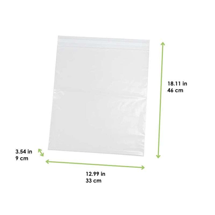Sachet Klever refermable BOPP  460x330mm - 1000Pcs