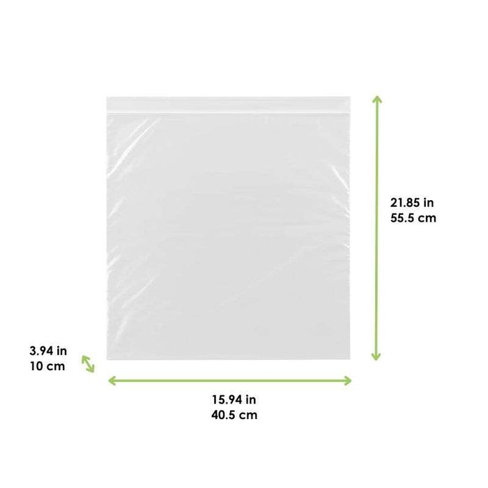 Sachet Klever refermable BOPP  410x410mm - 1000Pcs