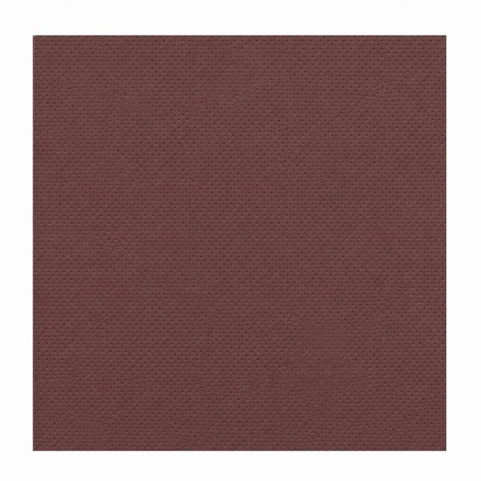 Serviette marron micro-point 2 plis 380x380mm - 1440Pcs