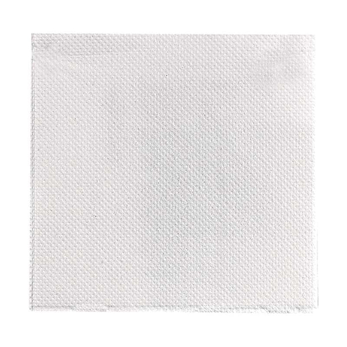 Serviette blanche micro-point 2 plis 380x380mm - 1200Pcs