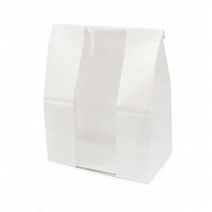 Sachet SOS blanc à fenêtre 180x110mm H265mm - 500Pcs