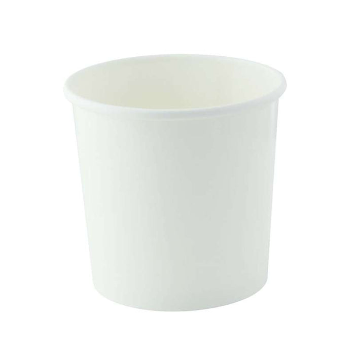Pot carton blanc chaud et froid   H89mm 350ml - 500Pcs