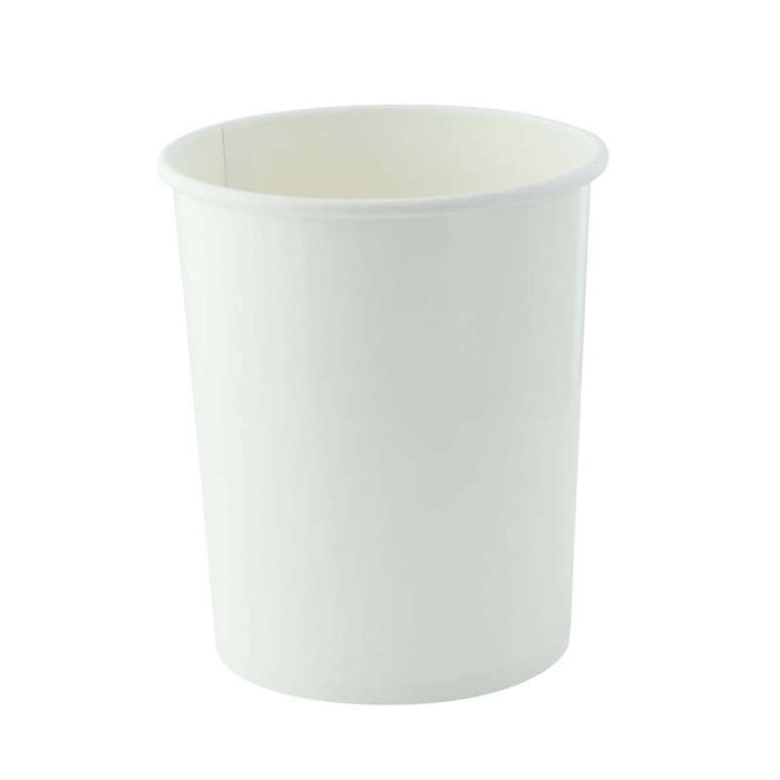 Pot carton blanc chaud et froid   H114mm 570ml - 500Pcs