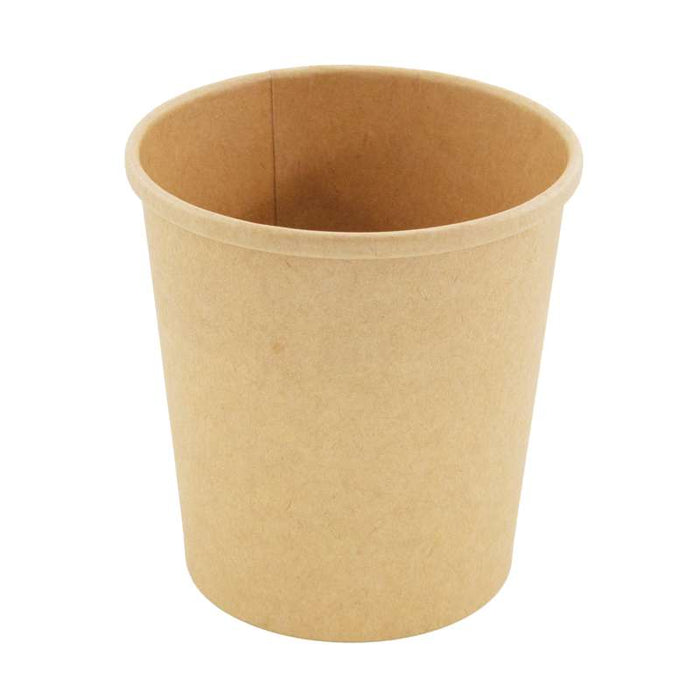 Pot carton kraft brun chaud et froid   H104mm 490ml-500Pcs