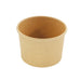 Pot carton kraft brun chaud et froid   H62mm 230ml - 500Pcs