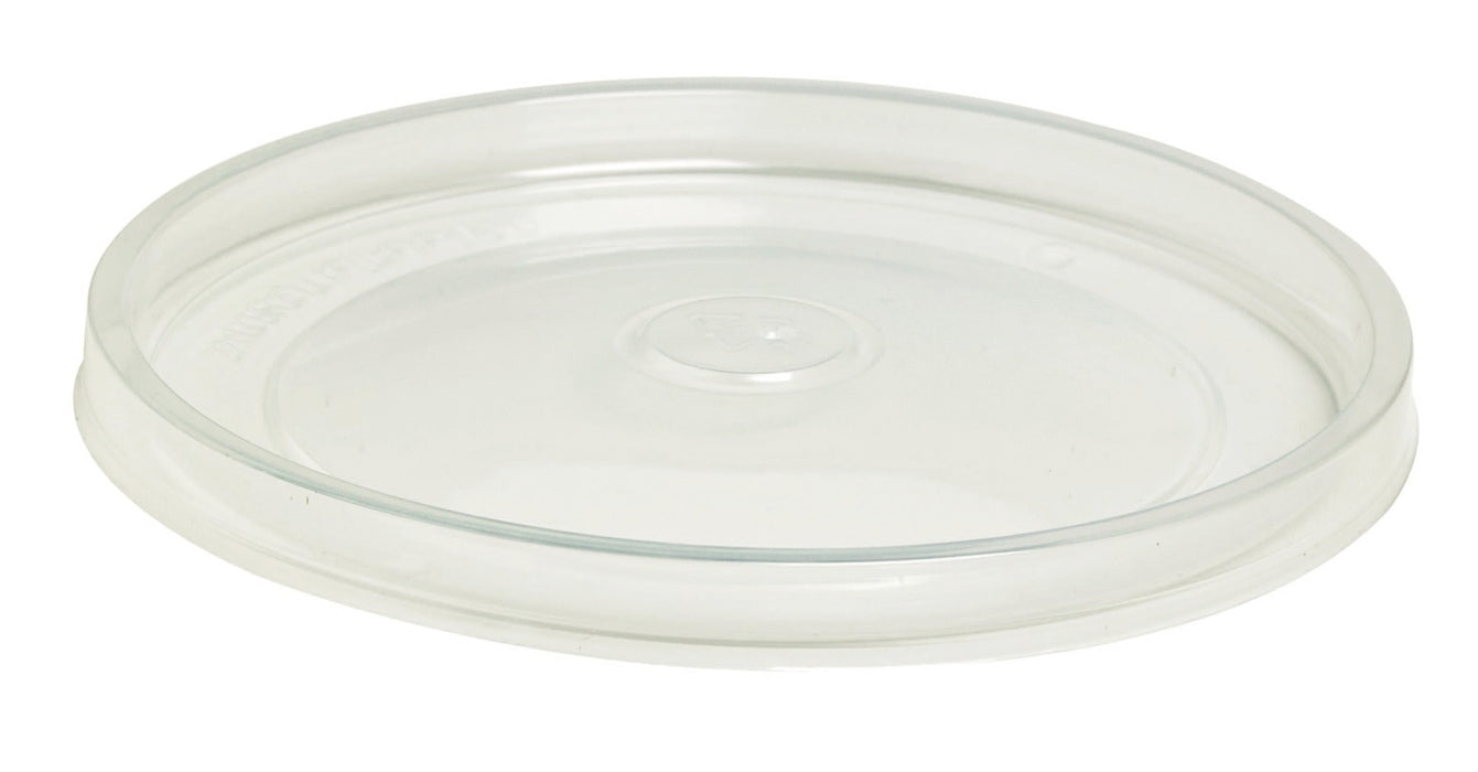 Couvercle rentrant transparent en plastique PP-500Pcs