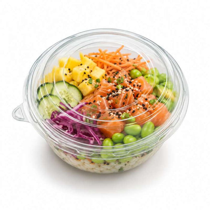Couvercle PP transparent   H22mm-500Pcs