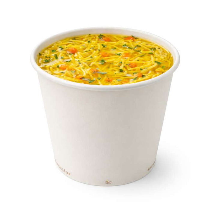 Pot à soupe en carton pour chaud et froid, enduction aqueuse Ø115mm H115mm 700ml - 500Pcs
