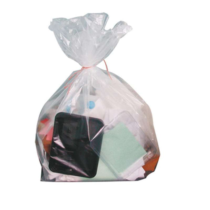 Sac poubelle transparent à soufflet 900x1100mm 160L - 100Pcs
