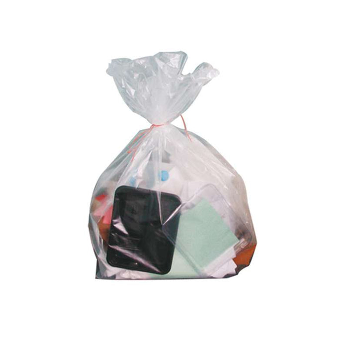 Sac poubelle transparent à soufflet 900x1100mm 160L - 100Pcs