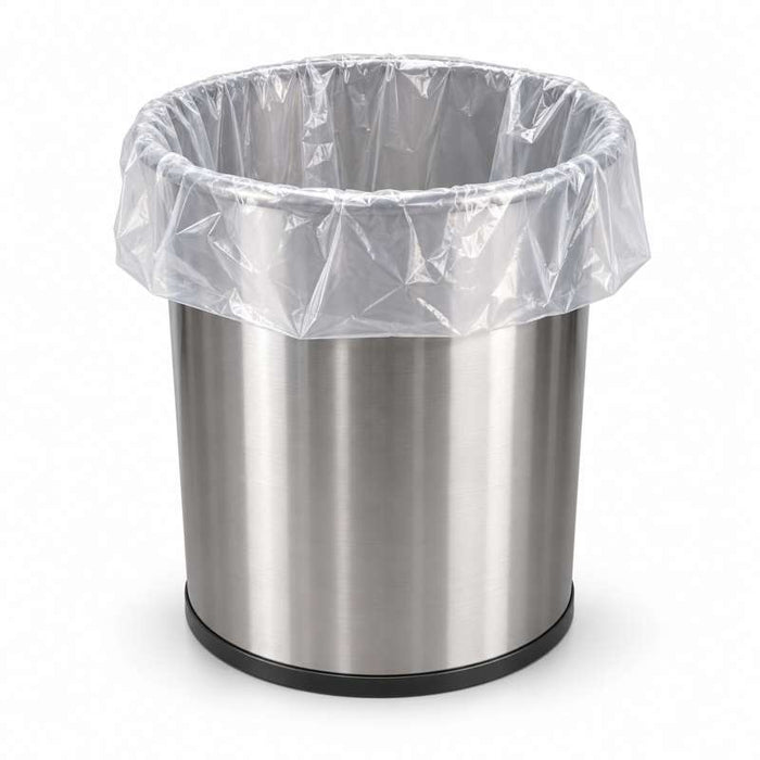 Sac poubelle transparent à soufflet 900x1100mm 160L - 100Pcs