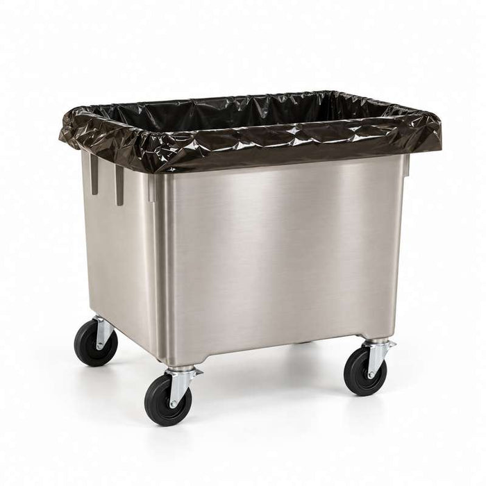 Sac doublure noir pour conteneur 240 litres 670x240mm H1350mm 240L - 200Pcs