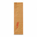 Sac à pain papier kraft brun décor rouge  190x70mm H590mm-1000Pcs