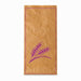 Sac à pain papier kraft brun décor violet  240x110mm H490mm-1000Pcs