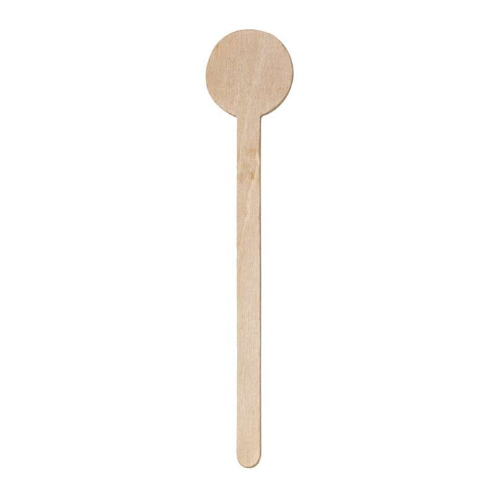 Agitateur à café en bois à bouts ronds 140mm - 10000Pcs