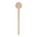 Spatule à café en bois à bouts arrondis  5 H140mm-10000Pcs