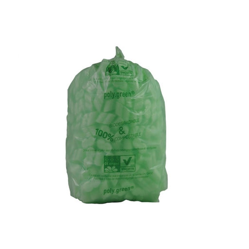 Sac poubelle vert 380x240mm H160mm 130000ml-250Pcs