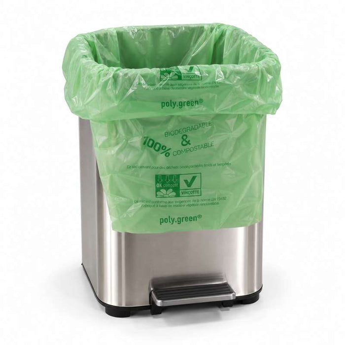 Sac poubelle à soufflets avec lien 420x185mm H800mm 80L - 200Pcs