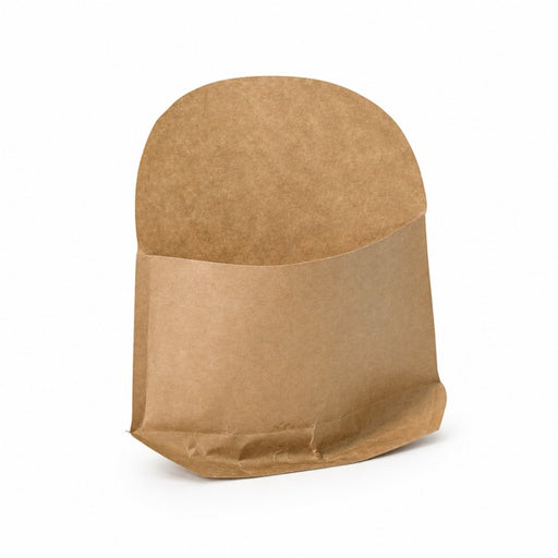 Pochette snack papier kraft  143x100mm H60mm-1000Pcs