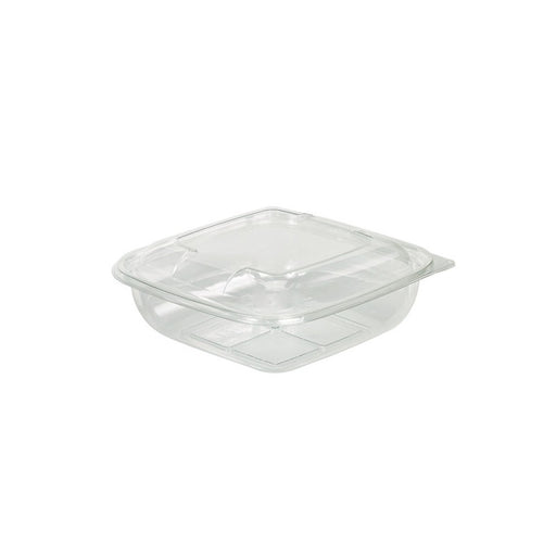 Saladier PET carré transparent  190x190mm H55mm 1000ml-150Pcs
