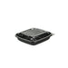 Saladier PET carré noir avec couvercle  190x190mm H45mm 750ml-150Pcs