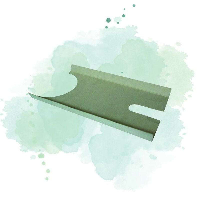 Support rectangulaire en carton blanc pour part de pizza 205x135mm - 2000Pcs