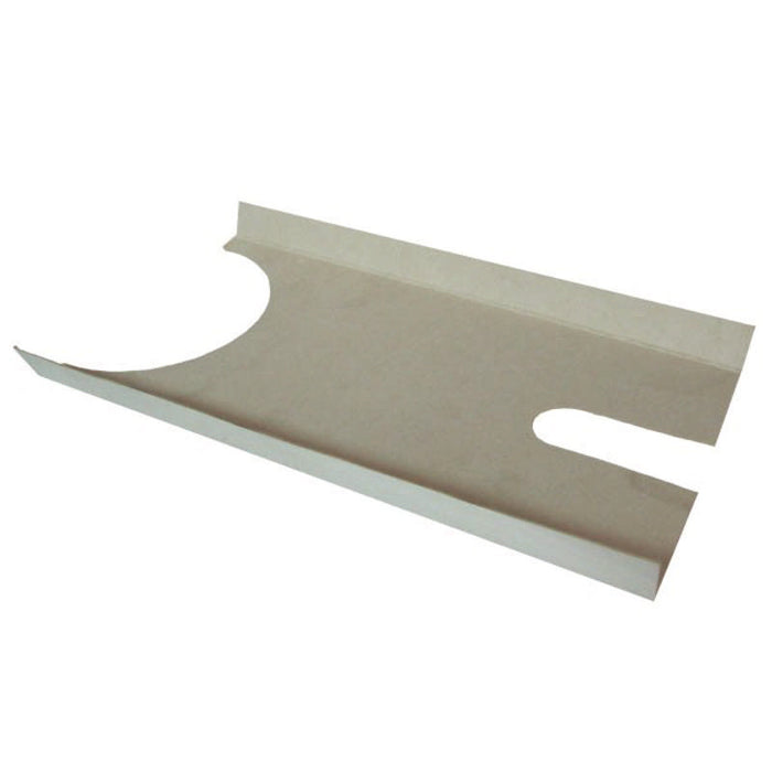 Support rectangulaire en carton blanc pour part de pizza 205x135mm - 2000Pcs