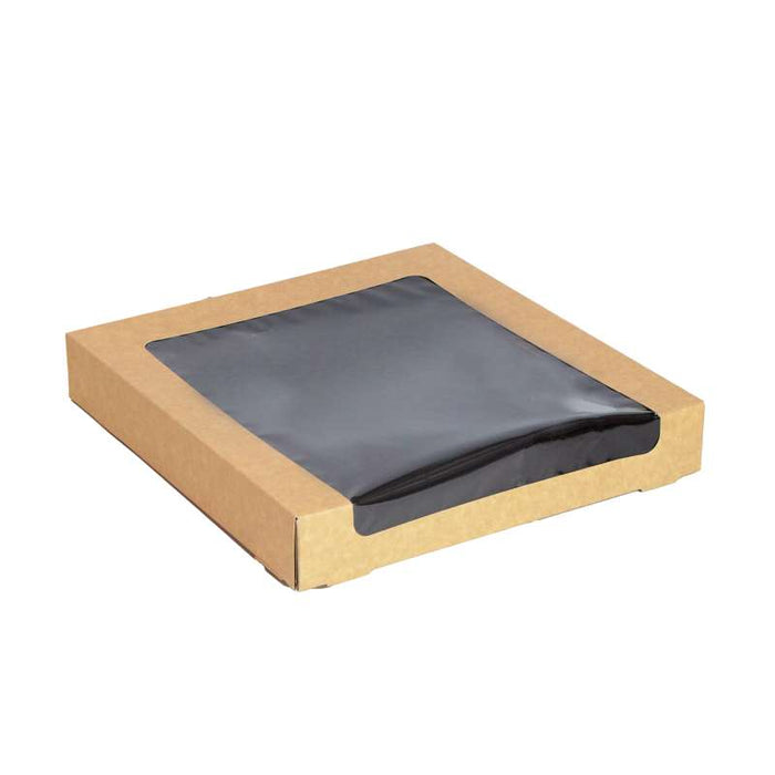 Boîte sushi avec fenêtre antibuée pour 40-60 pieces 250x250mm H40mm-200Pcs