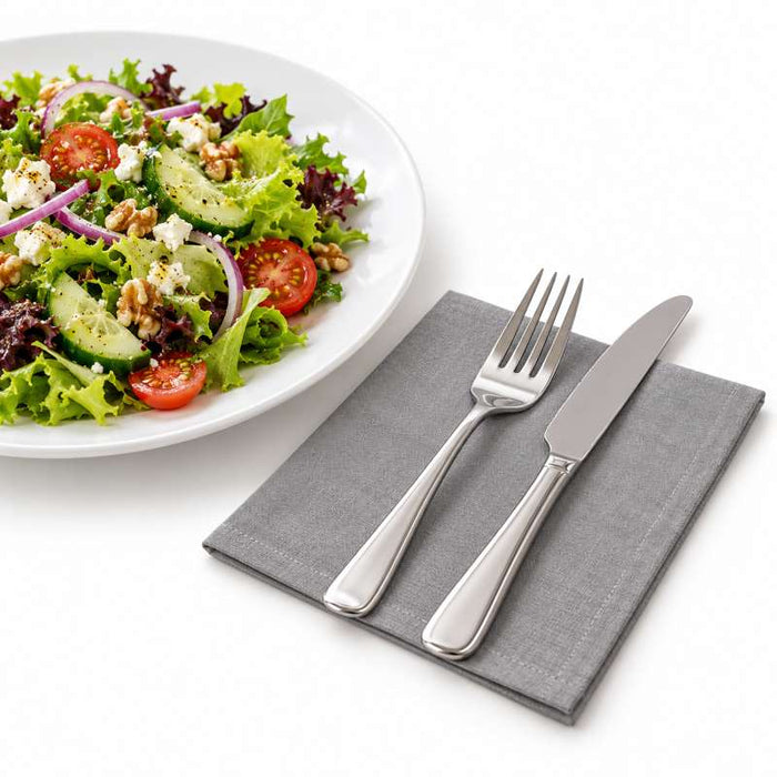 Serviette cocktail coton gris  200x195,2mm-200Pcs