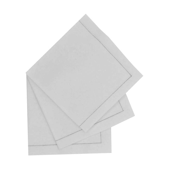 Serviette de table en coton crème 400x400mm - 100Pcs