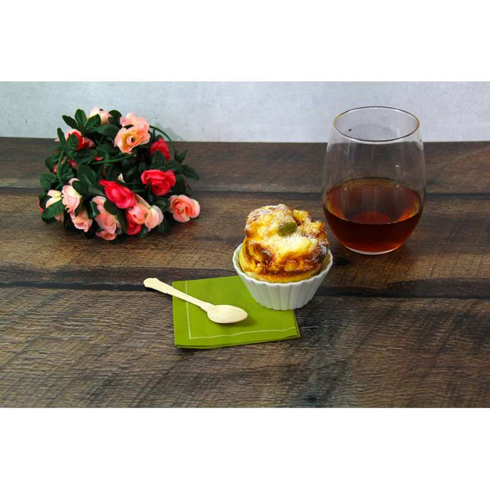 Serviette de table en coton vert 400x400mm - 100Pcs