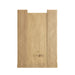 Sac papier kraft brun à fenêtre microperforée 180x40mm H220mm-1000Pcs