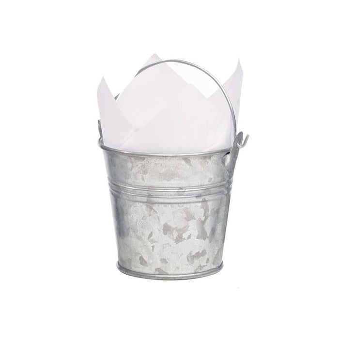 Seau en métal avec anse   H75mm 200ml-144Pcs