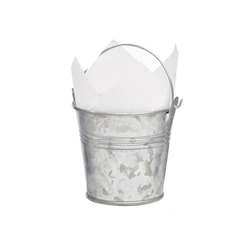 Seau en métal avec anse   H75mm 200ml-144Pcs