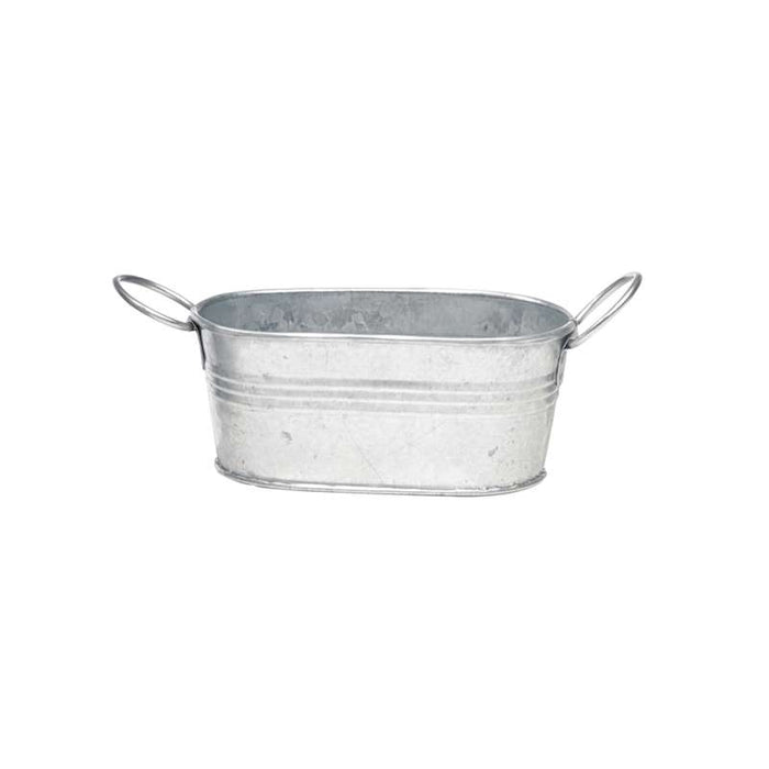 Baquet ovale en métal  120x70mm H55mm 220ml-36Pcs