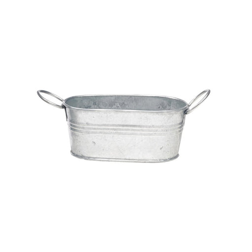 Baquet ovale en métal  120x70mm H55mm 220ml-36Pcs
