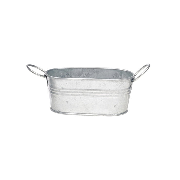 Baquet ovale en métal  120x70mm H55mm 220ml-36Pcs