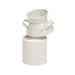 Pot à lait en métal couleur ivoire   H100mm 125ml - 36Pcs
